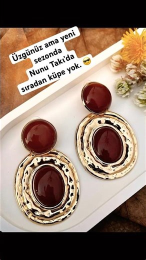 😎Sıradan ve basit küpeler olmadığı için üzgünüz. 😎