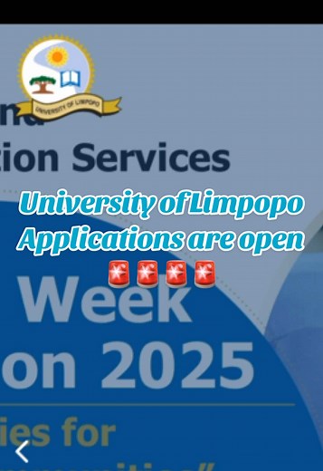 Join the University of Limpopo for 2025 Matriculants