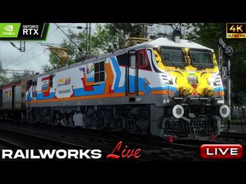 Howrah Amritsar mail LIVE RAILWORKS.... #railworks #live