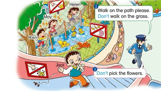 朗文2A二年级上 Chapter 5 Signs we see