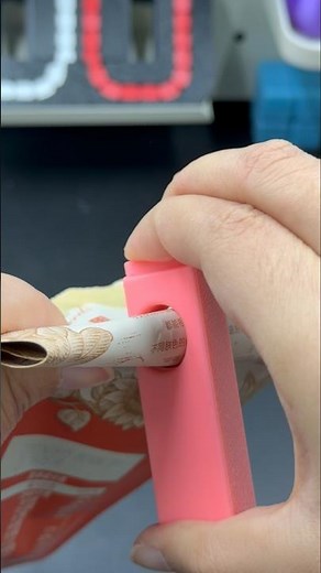 I made a super practical sealing clip using 3D printing.#3dprinting #3dprinted #shorts #cool