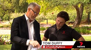 A Queensland business man is promising to defy droughts and get farmers all the rain they need. His innovative 'Atmospherica' model has caused some controversy, but so far the weather weaving has been a drought breaker. 7NEWS at 6pm. #7NEWS | 7NEWS Wide Bay