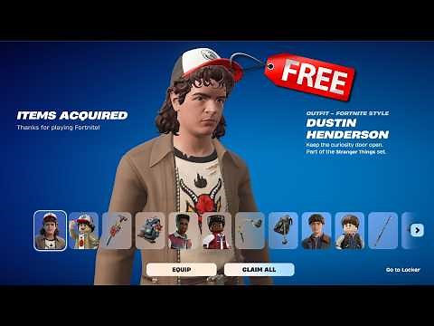 How to Get STRANGER THINGS Skin from oShven in Fortnite!