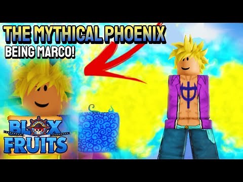 I Became MARCO The Phoenix for A Day in Blox Fruits | ROBLOX