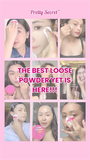 Unlock the secret to all-day perfection with Pretty Secret Loose Setting Powder. Matte finish guaranteed!✨😍#PrettySecretPH #SikretoNgGanda #ShareTheSecret | Pretty Secret