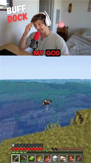 I don’t like the ragdoll physics ￼ #minecraft #minecraftmods #gaming #fyp