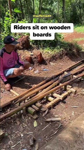 They Built a Roller Coaster From Bamboo! 😮