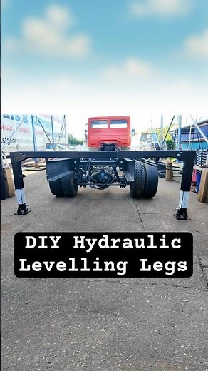 Building MASSIVE Hydraulic Legs For Our DIY Truck Camper