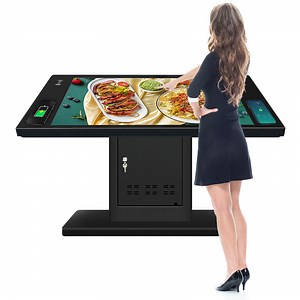 [Hot Item] Android Windows 4K Waterproof Coffee Shop Multi Interactive Smart Touch Table