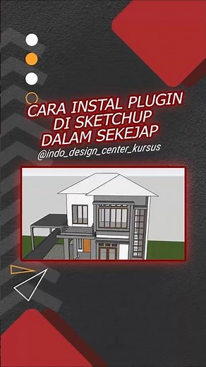 Cara instal plugin 1001 Bit di Sketchup yang banyak dirahasiakan arsitek #sketchup #architecture