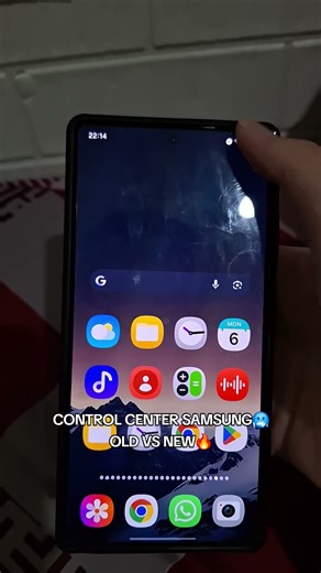 CONTROL CENTER SAMSUNG OLD VS NEW🔥🔥🔥#controlcenter #samsung #old #new #oneui
