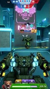 Aegis 护盾封锁＋Hellfire 火焰推进｜机库对决 2v2 #MechArena #HangarShowdown