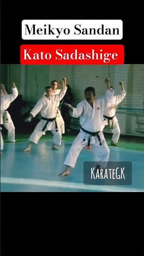 Meikyo Sandan with Kato sensei #karate #martialarts #kata