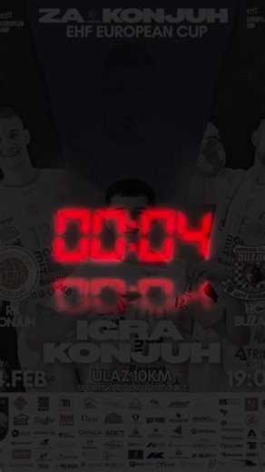 Rukometni klub Konjuh on Instagram: "💘 ČEKAMO VAS ZA VALENTINOVO! 💘 Ako već slavimo ljubav – slavimo je u Evropi! ❤️🤾‍♂️ Na Dan zaljubljenih, na parket izlazi naš RK Konjuh u velikom evropskom okršaju! 🆚 RK Konjuh vs HC Buzău 📅 14. februar ⏰ 19:00 h 📍 Sportska dvorana Živinice 🏆 1/8 finala EHF European Cupa Povedite voljenu osobu, obucite narandžasto i budite naš osmi igrač! 🧡🔥 Vidimo se na tribinama – jer ljubav prema Konjuhu se ne propušta! 💪🧡 #rkkonjuh #volimkonjuh #konjuhjeporodic