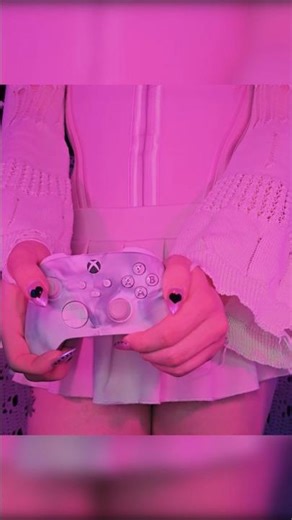 Pink controller ASMR #asmr #asmrsounds #asmrtapping