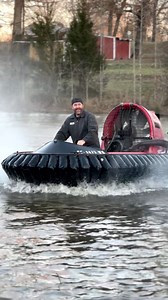Our Scat hovercraft definitely has a learning curve to drive it, but it isn't so bad once you get the hang of it, it's kind of like drifting! | Carsandcameras