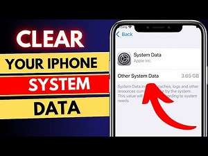 How To Clear System Data on iPhone iOS 17 Without Resting /6s/7 plus/8 plus/ 11/12/13/14/15 Pro Max