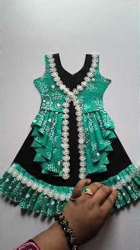 🌸 Must Try These 5 Trending & Stylish Frock Designs 🔥 #frock #shorts #babydress #fashion #viral