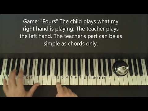 Piano By Number - One Finger Games