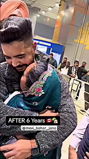 ਰੋਂਦੀ ਮਾਂ ਨੂੰ ਛੱਡ ਆਇਆ Airport ਤੇ 🥺❣️#australia#canadaimmigration#canada#canadalove#maa#moments#usa