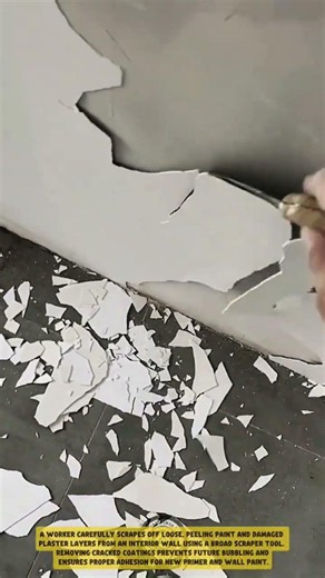 Peeling Wall Paint Moisture Damage Fix: How Homeowners Scrap Loose Plaster Layers Fast