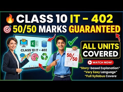Class 10 IT (402) Full Syllabus in One Video 🔥 | Score 50/50 in CBSE Boards | PythonWithKaran