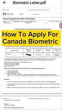 How To Book a Biometric Appointment Online For Canada Visa with VFS Global #canadabiometrics #shorts