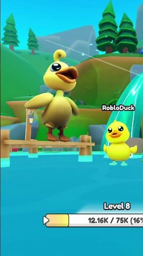 🐤🐣🐥 Duck 2 Level Duck Evolution Roblox #roblox #robloxmemes #robloxedit #robloxshorts