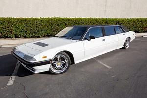 This 1981 Ferrari 400i Became Four-Door Stretch Limo, Retains Numbers-Matching V12