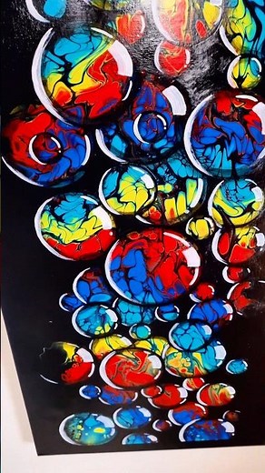 Painting BUBBLES 🫧 Easy and Fast!