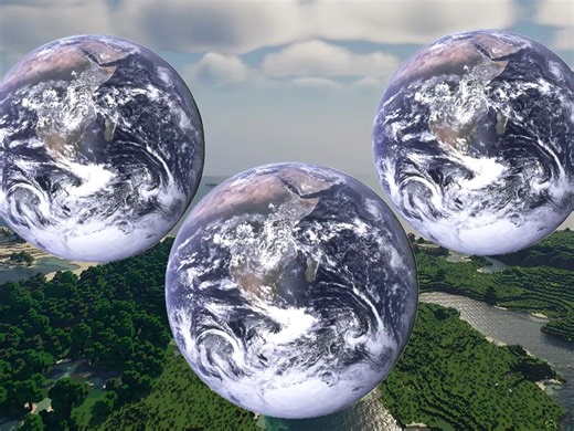 Building the SOLAR SYSTEM in Minecraft