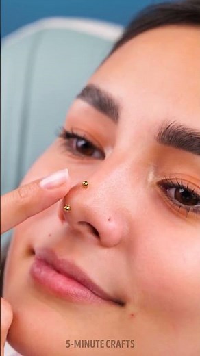 Nose piercings explained 💄📿