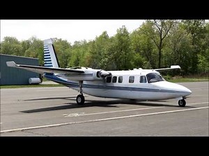 AERO COMMANDER 685 Departure From Princeton Airport