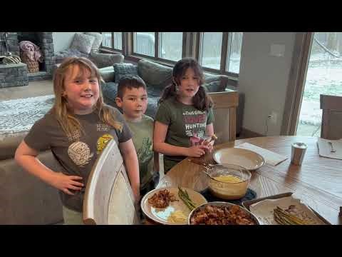 Kids Make Dinner! Josey and AJ Whip Up A Delicious Meal