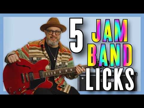 Jam Band Technique: Learn Jerry Garcia's Guitar Licks