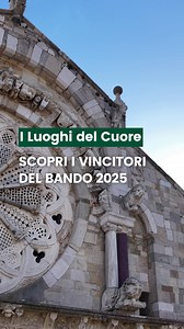 Migliaia di persone li hanno votati, ora restituiamo un futuro a 20 luoghi speciali d’Italia! Con gran gioia annunciamo i vincitori del bando I Luoghi del Cuore 2025: 20 progetti di restauro e valorizzazione, finanziati dal FAI e da Intesa Sanpaolo in undici regioni, per portare impatti concreti sul territorio, soprattutto nelle aree interne e periferiche. ➡Scopri quali sono i luoghi che beneficeranno degli interventi: https://bit.ly/VincitoriBando2025 Scriviamo per loro una nuova pagina di stor