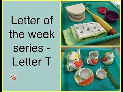 How to teach alphabets to Toddlers & Preschoolers - Letter of the week series (Letter T)