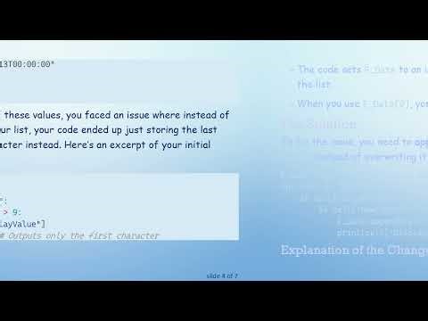 Understanding the python Error: How to Properly Store json Values into a list