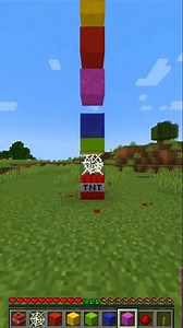 954K views · 5.2K reactions | Minecraft colourful tnt blast trick in Minecraft #myworld #mc #minecraft | I Am Mad For Her But Why I Am Not Made For Her | Facebook