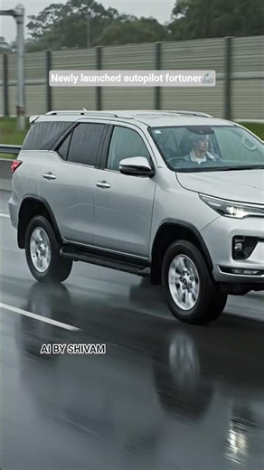 Auto pilot mode in toyota fortuner #shivam #viralvideo