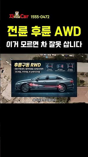 자동차 구동 방식! 전륜 후륜 사륜 AWD 4WD 어떤 모델에 유리할까요!