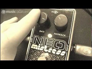 Electro-Harmonix Neo Mistress Nano series flanger pedal video demo
