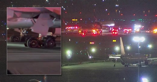 Emergency crews swarm plane after dramatic landing at Atlanta’s airport