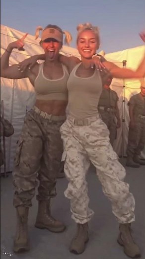 The Power of Female Soldiers#soldiers #marine #women #power