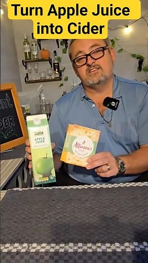 ​Turn Apple Juice Into ALCOHOL (Fast Intro) #homebrew #fermentation #cider #ciderdrinker