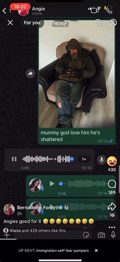 1.3M views · 11K reactions | Belfast woman uses AI to prank her Mum 藍藍藍 | What the Fox Hat | Facebook