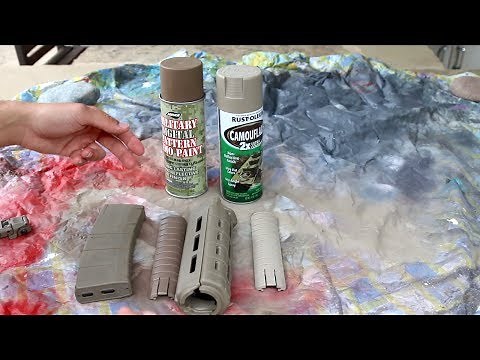 Trying to Match Magpul FDE Paint (Flat Dark Earth Spray Paint)