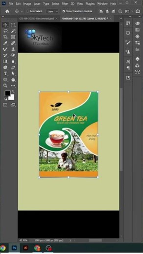 "How to Clip & Adjust Package Designs in Photoshop | Step-by-Step Tutorial"