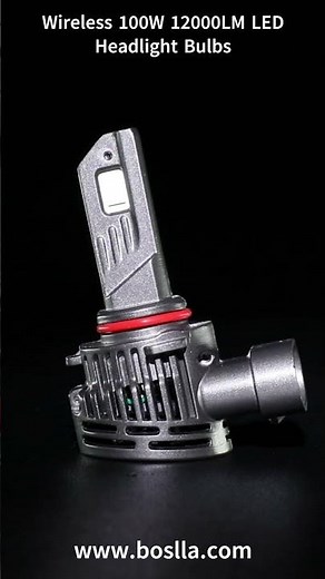 Boslla Wireless 100W 12000LM LED Headlight Bulbs