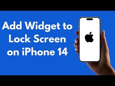 iPhone 14: How to Add Widget to Lock Screen on iPhone 14 (All Models)